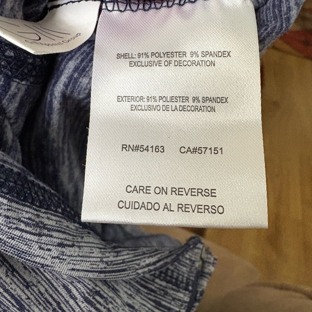 Blue Zip-Up Jacket with NYY logo - Picture 4 of 4